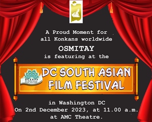 Osmitay at International Film Festival: A Konkani Cinema at the DC South Asian Film Festival in America